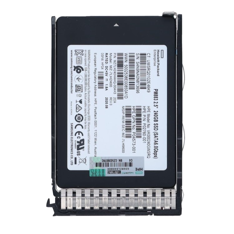 HPE - 240GB - SATA SFF SSD - 2.5"