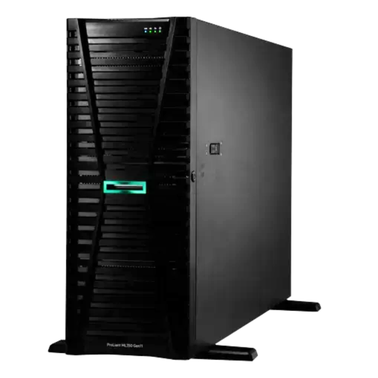 HPE ProLiant ML350 Gen11 Intel Xeon-S 4416+ 20-Core 2.00GHz 37.5MB 32GB 1 x 32GB PC5-4800B RDIMM 8 x Hot Plug 2.5in Small Form Factor x1 Tri-Mode Basic Carrier MR408i-o No Optical 1000W 3 Year Next Bu