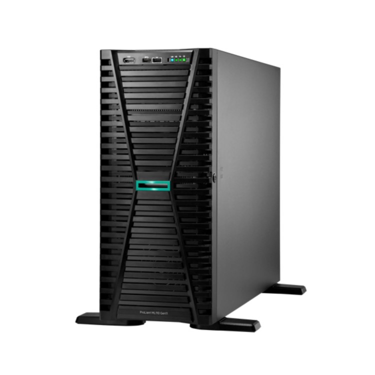 HPE ProLiant ML110 Gen11 Intel Xeon Bronze 3408U 1.8GHz 8c 16GB RAM 4.5U Tower Server - No HDD