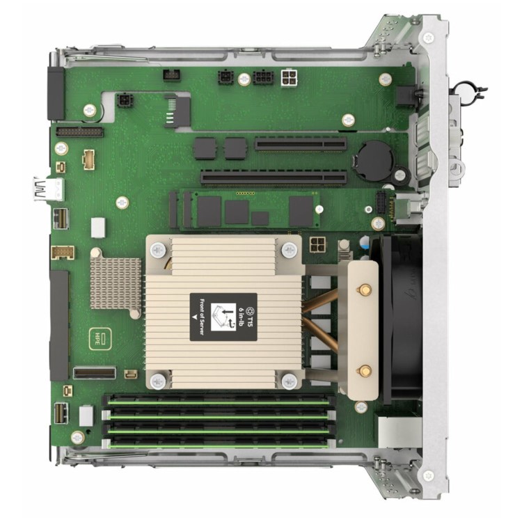 HPE ProLiant Microserver Gen11 Intel Pentium Gold G7400 3.7GHz 2c 16GB RAM 1TB HDD Ultra Micro Tower Server
