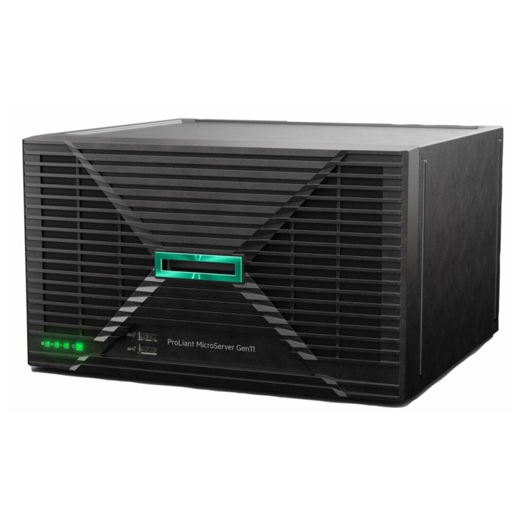HPE ProLiant MicroServer Gen11 Intel Xeon E-2434 3.4GHz 4c 32GB RAM 2x4TB HDD Ultra Micro Tower Server