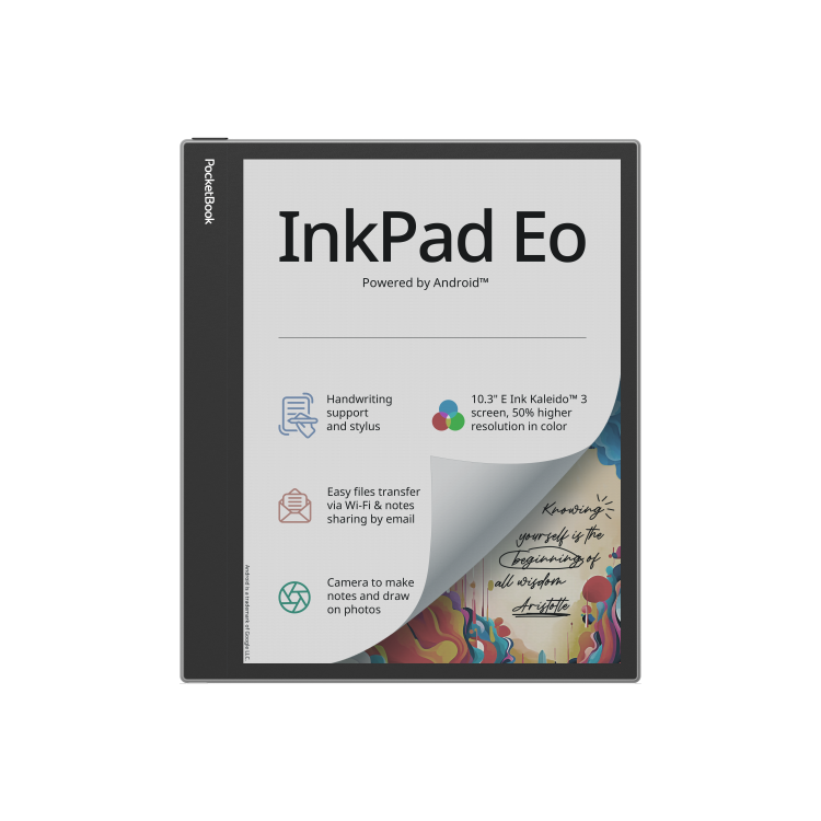 PocketBook InkPad Eo Mist Grey 10.3" 64GB Wi-Fi e-Reader