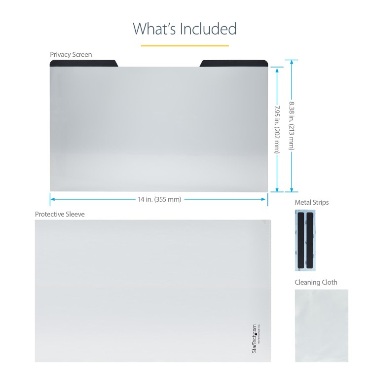 Startech .com Laptop Privacy Screen for 15 Inch Notebook