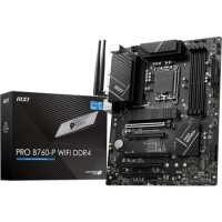 MSI PRO B760-P WIFI Intel B760 1700 DDR4 ATX Motherboard