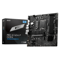 MSI PRO B760M-P Intel B760 1700 DDR4 Micro ATX Motherboard