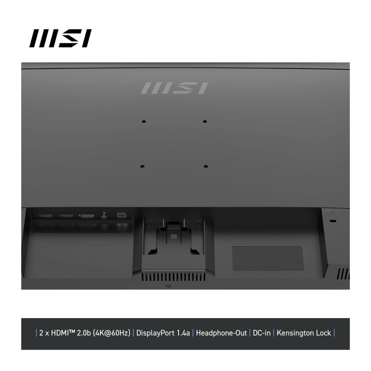 MSI PRO MP273U 27" IPS 4K UHD Monitor