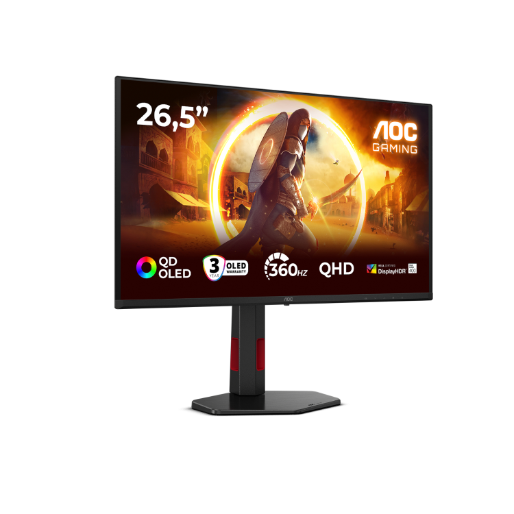 AOC AGON Q27G4SDR 27" QD-OLED QHD 360Hz 0.03ms Gaming Monitor