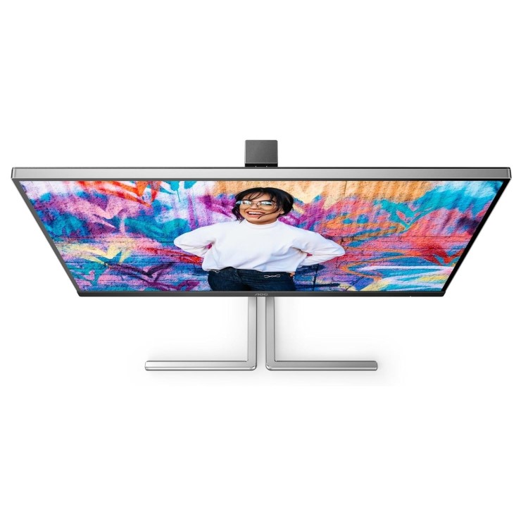 Refurbished AOC Graphic Pro Q27U3CV 27" IPS 4K UHD Height-Adjustable USB-C Monitor