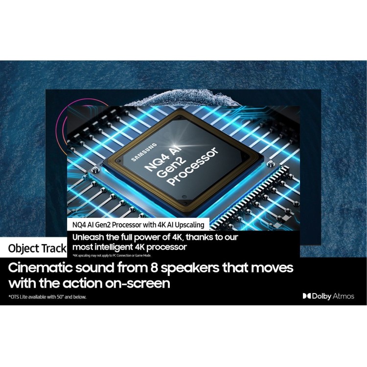 Samsung S95D 77 inch Smart 4K Ultra HD OLED TV