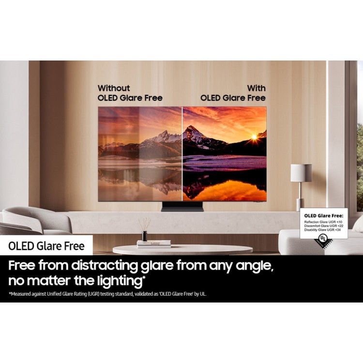 Samsung S95D 77 inch Smart 4K Ultra HD OLED TV