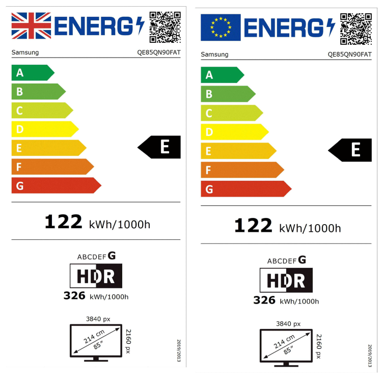 Samsung QN90F 85" – 4K Ultra HD HDR Smart TV HDR10+ with Tizen OS