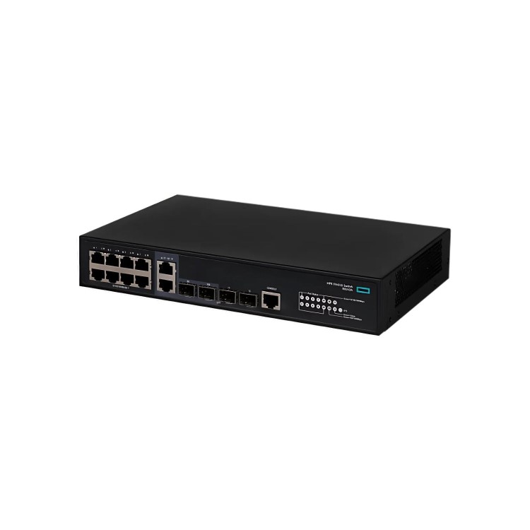 HPE FlexNetwork 5140 EI 8-Port, 2-Port 1/10Gigabit SFP+, 2-Port 1/10Gigabit L3 Smart Managed 1U Rack-mountable SFP+ Switch - BTO
