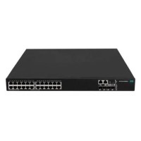 HPE FlexNetwork 24-Port Gigabit Ethernet PoE L3 Rack-mountable Managed Switch