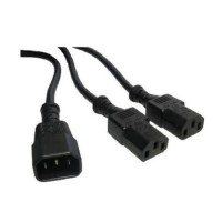 OEM 1.8 Meter C14 To 2x C13 Power Splitter Cable