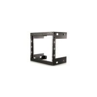 8U Open Frame Wall Mount Rack - 12" Deep