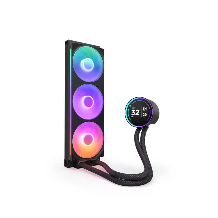NZXT Kraken Elite 360 RGB 360mm 2400rpm AIO Liquid CPU Cooler