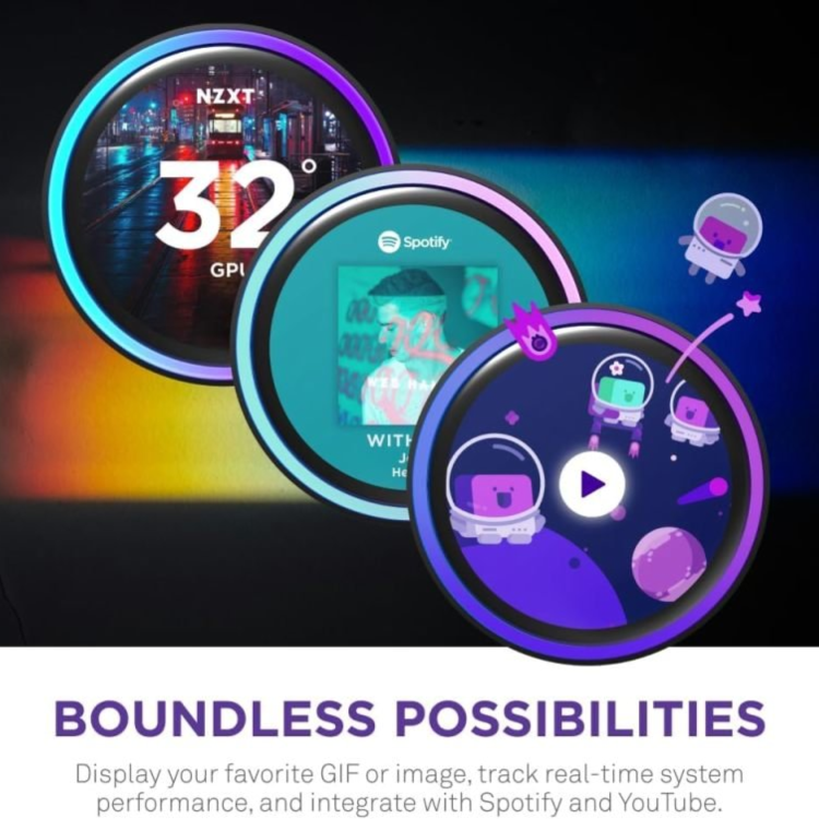 NZXT Kraken Elite 360 RGB V2 360mm 2400rpm AIO Liquid CPU Cooler