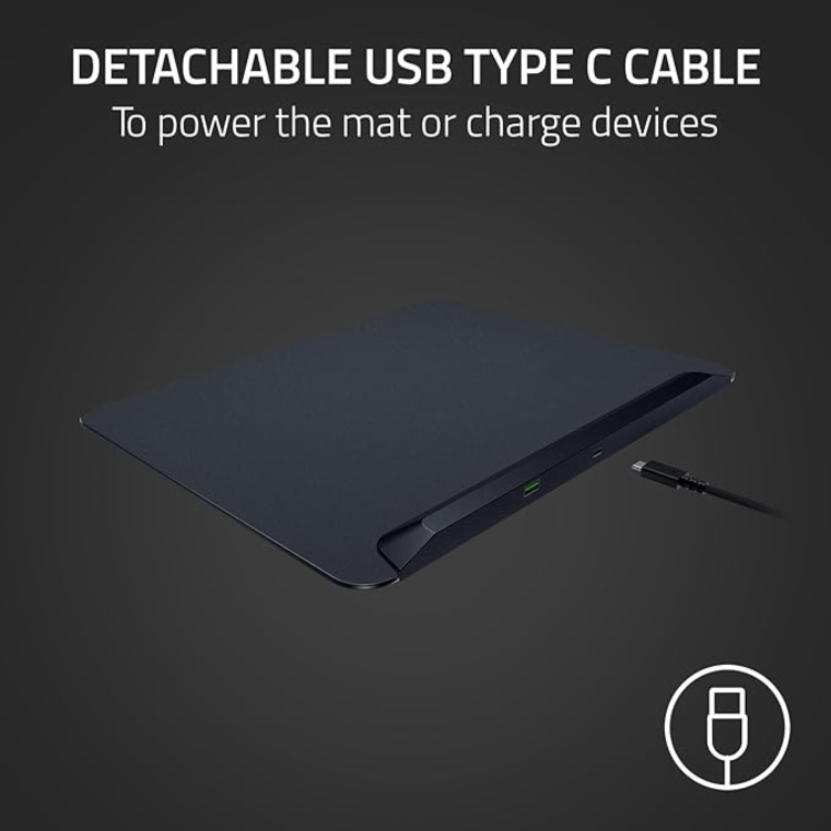 Razer Firefly V2 Pro Fully Illuminated RGB Gaming Mouse Mat Black