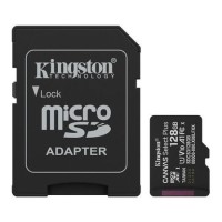 Kingston Canvas Select Plus 128GB microSDXC UHS-I Memory Card + microSD to SD adapter