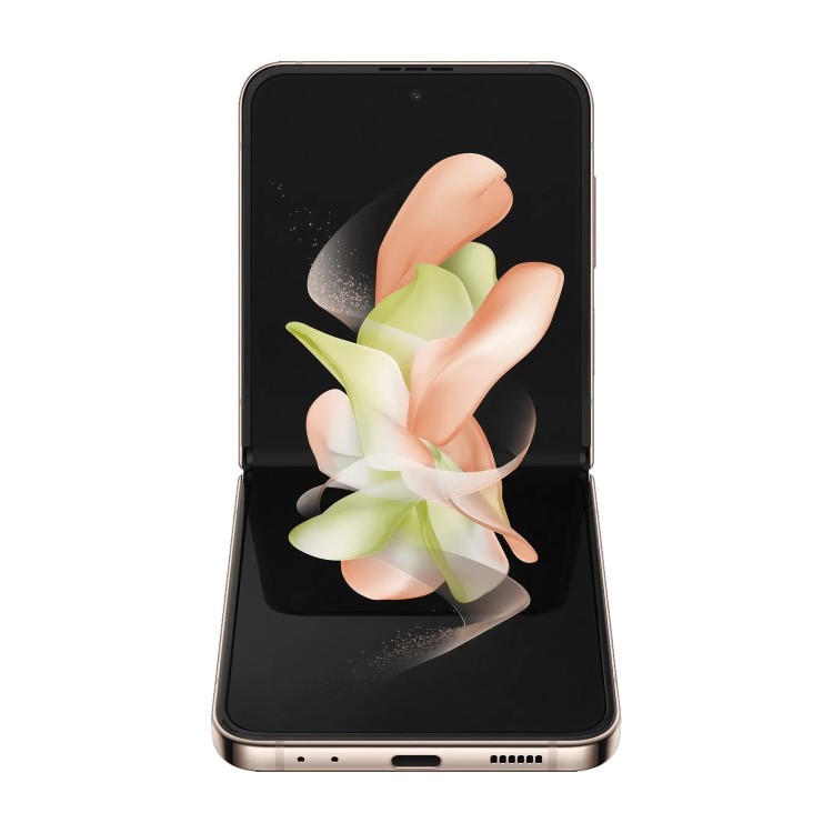 Refurbished Samsung Galaxy Z Flip4 Pink Gold 6.7" 256GB 5G Unlocked & SIM Free Smartphone