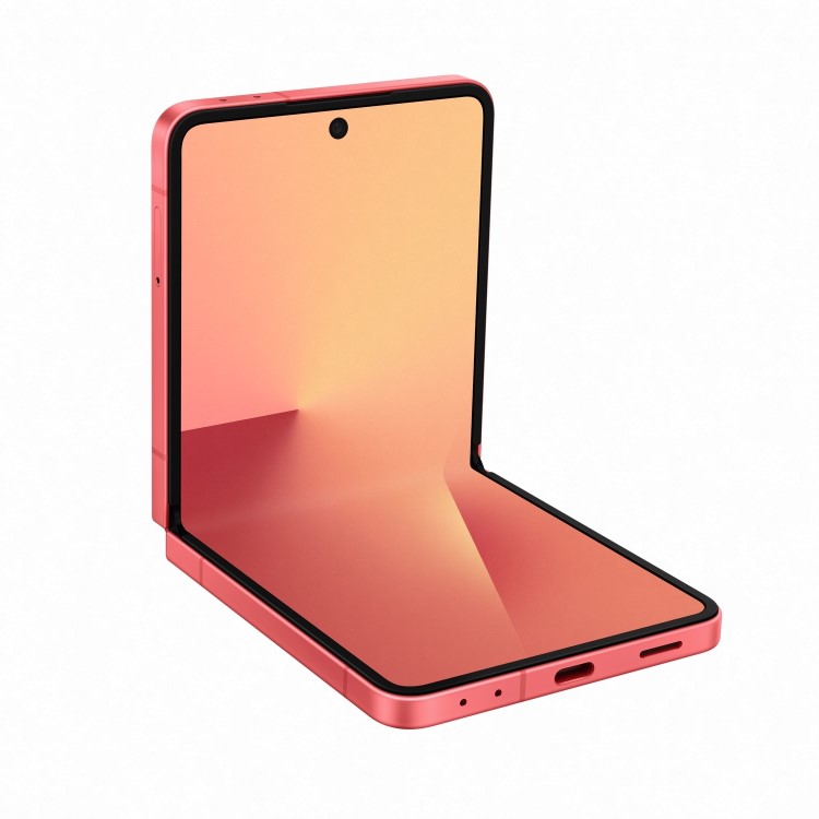 Refurbished Samsung Galaxy Flip7 Coral Red 6.9" 512GB 5G Unlocked & SIM Free Smartphone