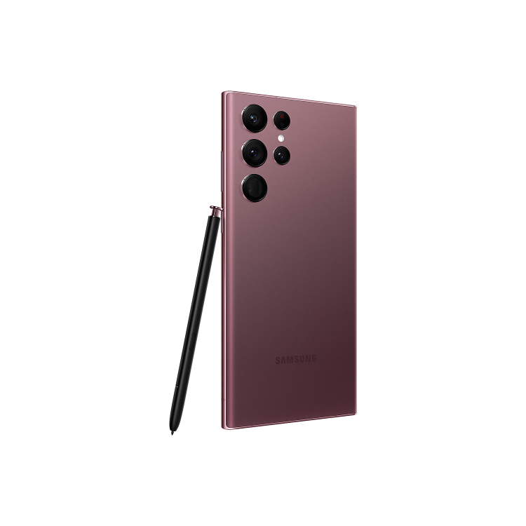 Refurbished Samsung Galaxy S22 Ultra Burgundy 6.8" 128GB 5G Unlocked & SIM Free Smartphone