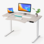 Light Wood Smart Height Adjustable Desk