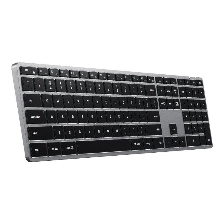 Satechi Slim X3 Bluetooth Backlit Keyboard Black/Grey