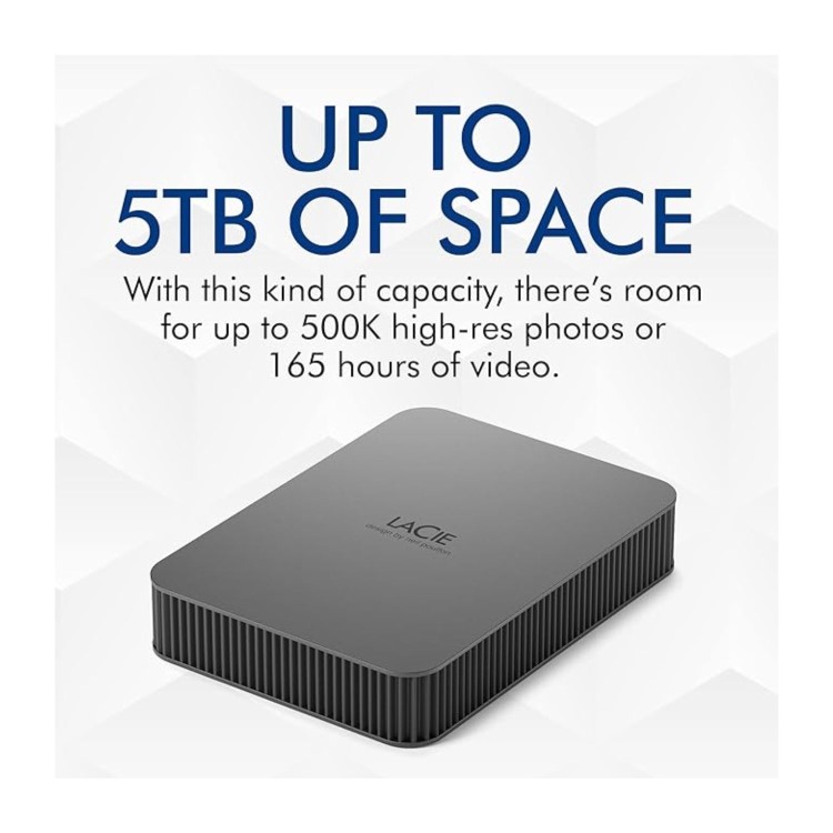 LaCie Mobile Drive Secure 2TB External Hard Drives