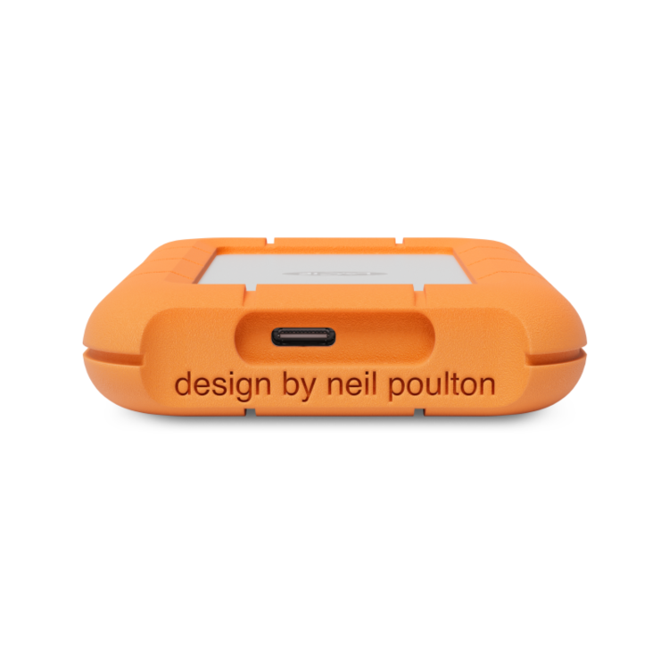 Lacie 1TB External SSD Grey, Orange