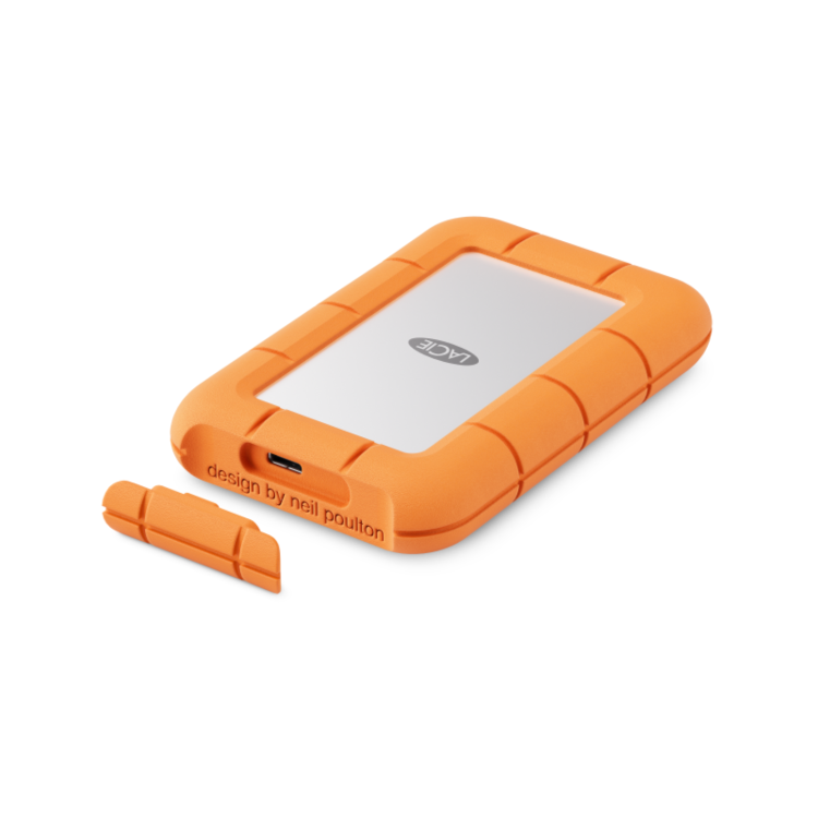 Lacie 1TB External SSD Grey, Orange