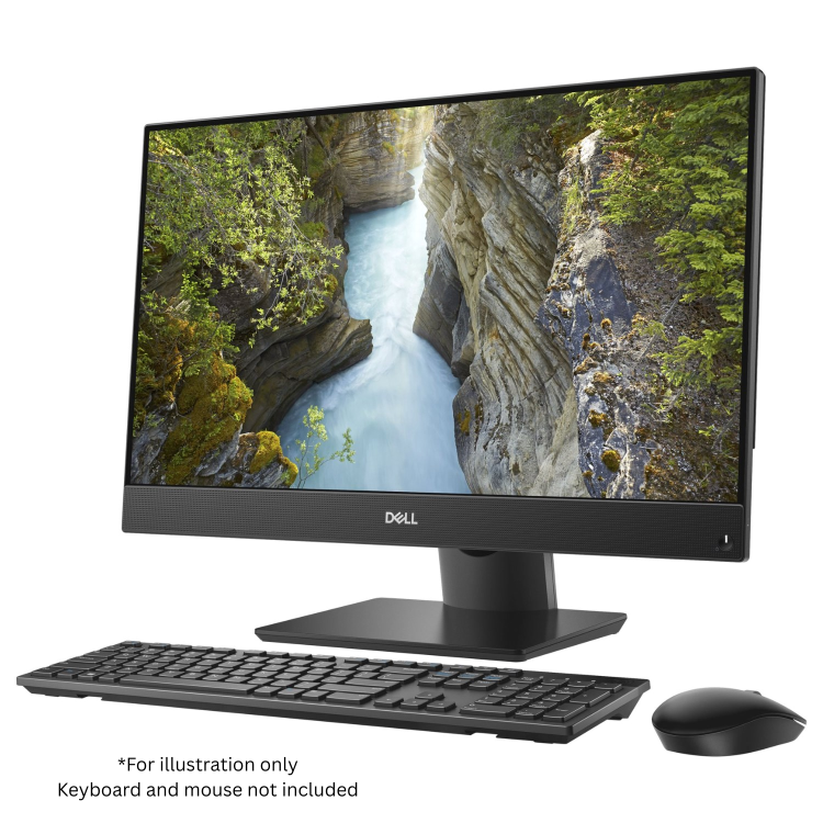 Refurbished Dell Optiplex 5480 Core i5 10th gen 16GB RAM 256GB SSD 24 Inch Windows 11 Pro All-in-One PC