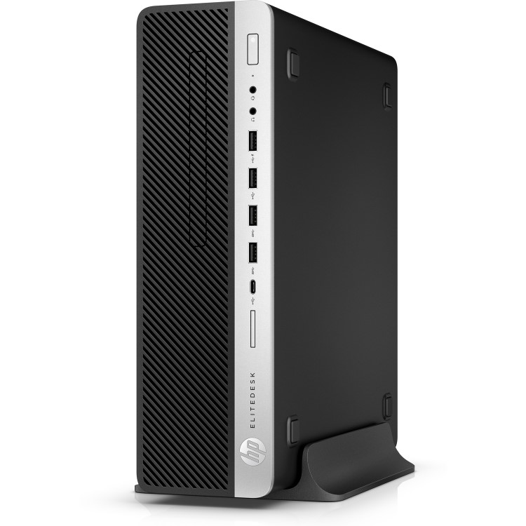 Refurbished HP EliteDesk 800 G4 SFF Core i7 8th gen 16GB RAM 256GB SSD Windows 11 Pro Desktop