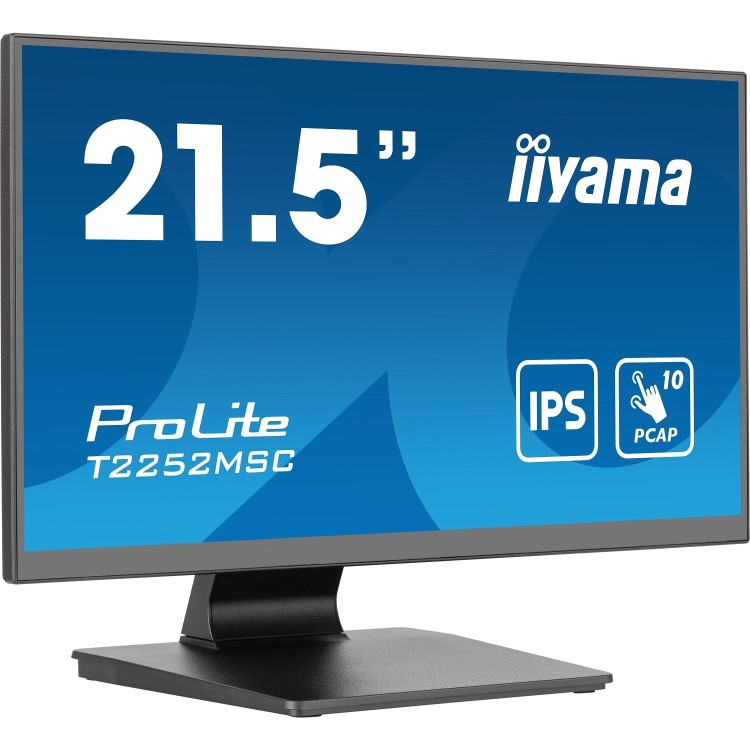 iiyama ProLite T2252MSC-B2 21.5" IPS Full HD Touchscreen Monitor