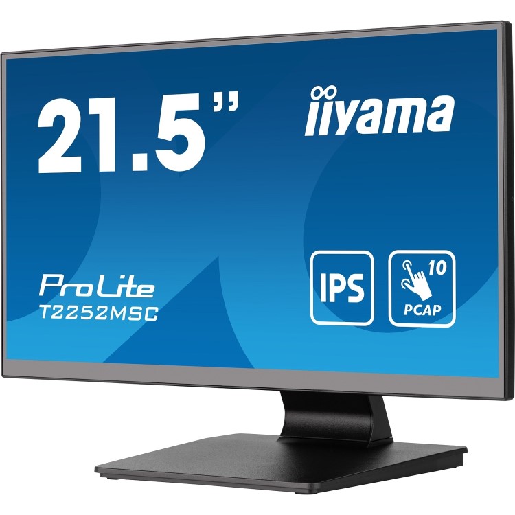 iiyama ProLite T2252MSC-B2 21.5" IPS Full HD Touchscreen Monitor