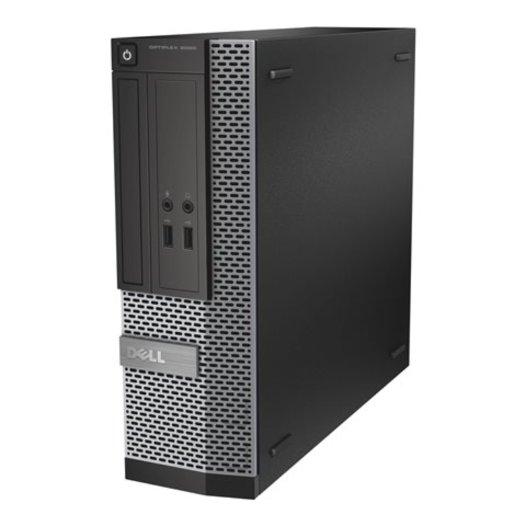 Refurbished Dell OptiPlex 3020 SFF Core i3-4160 4GB RAM 500GB HDD Windows 7 Pro Desktop PC