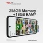 TCL 60SE NXTPAPER Space Grey 6.7" 256GB 5G Unlocked & SIM Free Smartphone