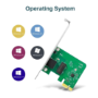 TP-Link TG-3468 10/100/1000Mbps 32-bit PCIe Gigabit Network Adapter