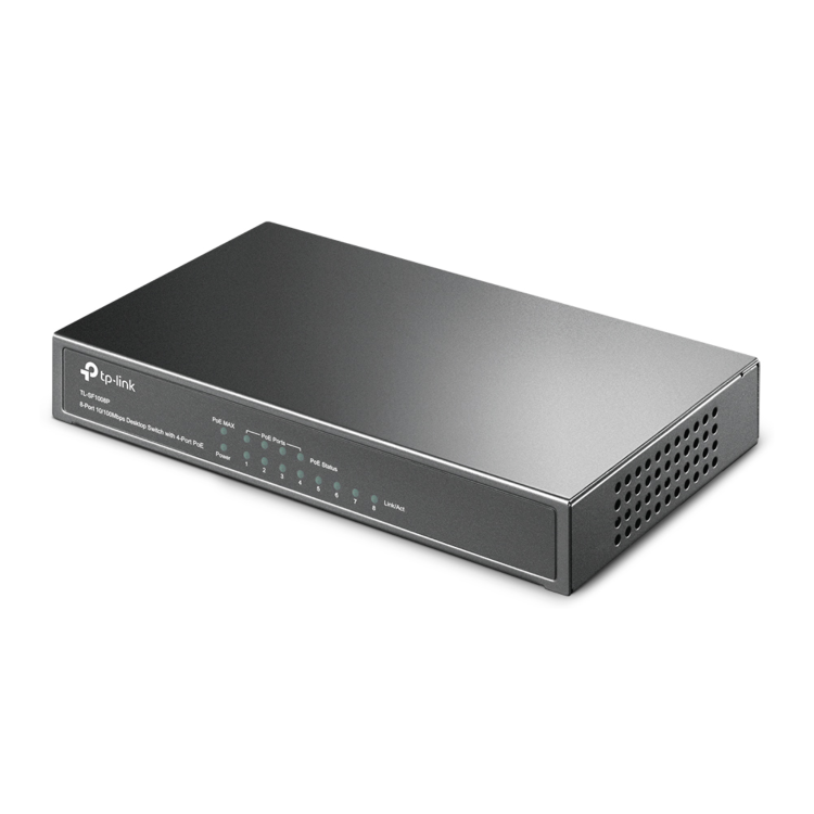 TP-Link TL-SF1008P 8-Port 10/100M Desktop PoE Switch