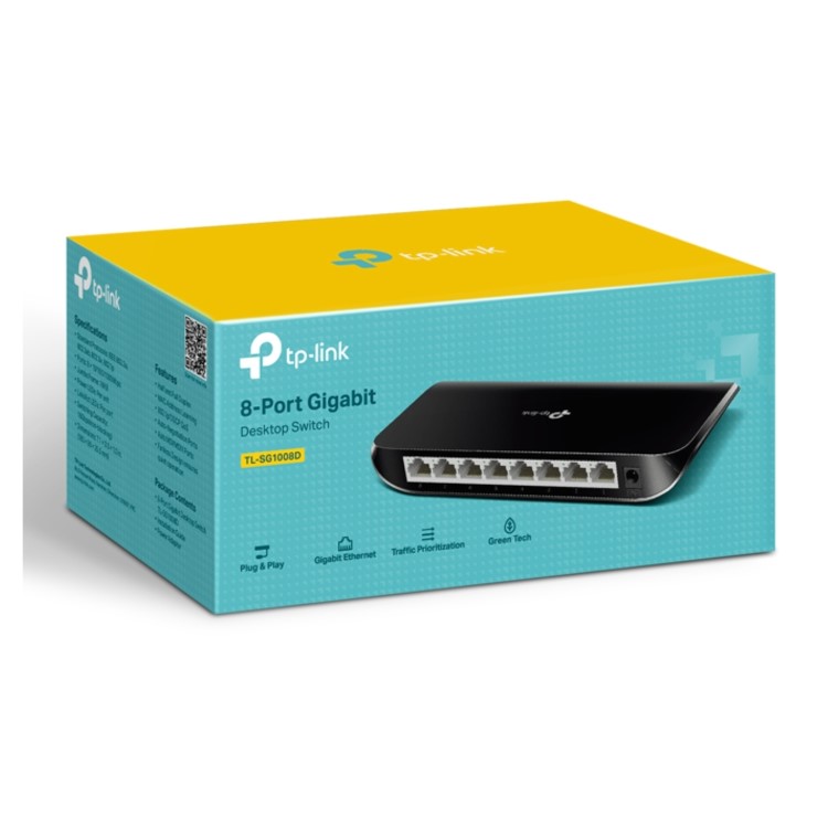 TP-Link 8 Port Desktop Gigabit Switch