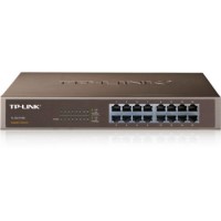 TP-Link TL-SG1016D 16-Port Gigabit Ethernet Non-PoE Rack-mountable Unmanaged Switch