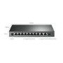 10-Port Gigabit Easy Smart Switch with 8-Port PoE+