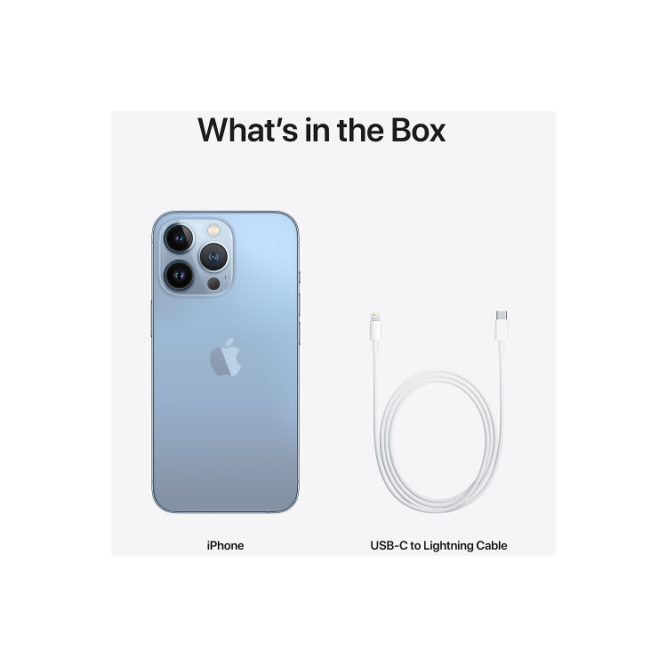 Refurbished Apple iPhone 13 Pro Sierra Blue 6.1" 256GB 5G Unlocked & SIM Free Smartphone