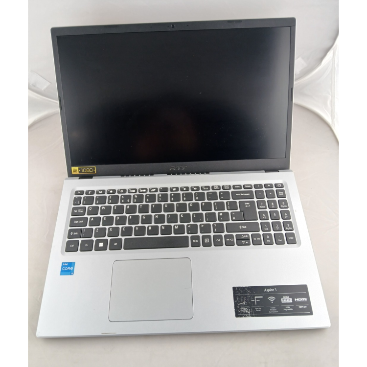 Refurbished Acer Aspire A315-58 Core i3-1115G4 8GB RAM 128GB SSD 15.6 Inch Windows 11 Home Laptop