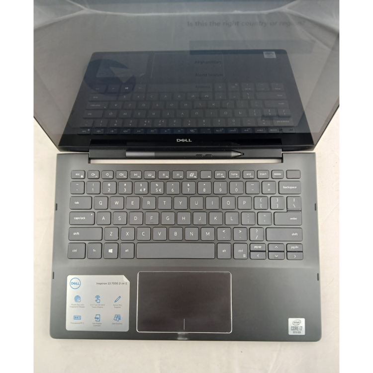 Refurbished Dell Inspiron 7391 2-in-1 Core i7-10510U 8GB RAM 512GB SSD 13.3 Inch WIndows 11 Home Touchscreen Convertible Laptop