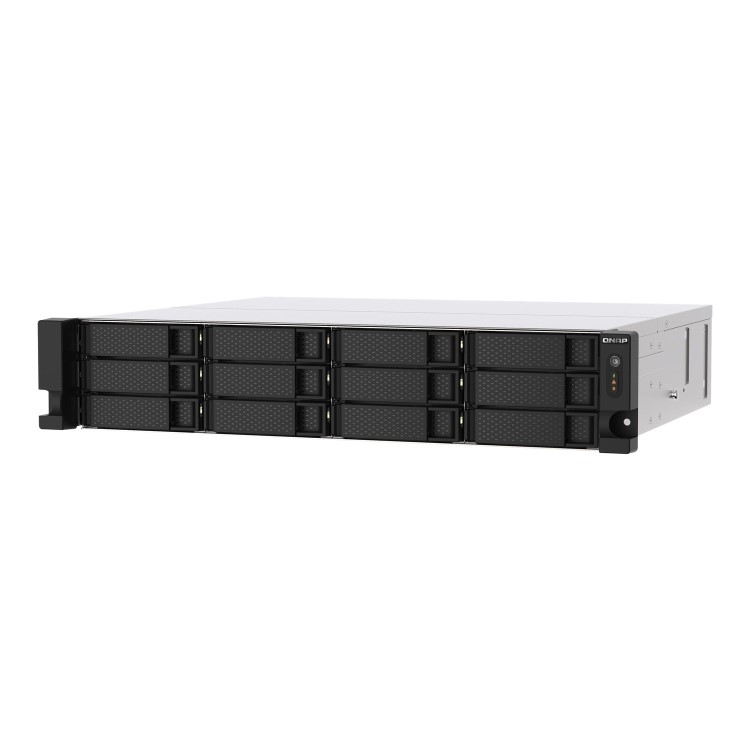 QNAP TS-1273AU-RP-8G 8GB RAM 12 Bay NAS Expansion Enclosure
