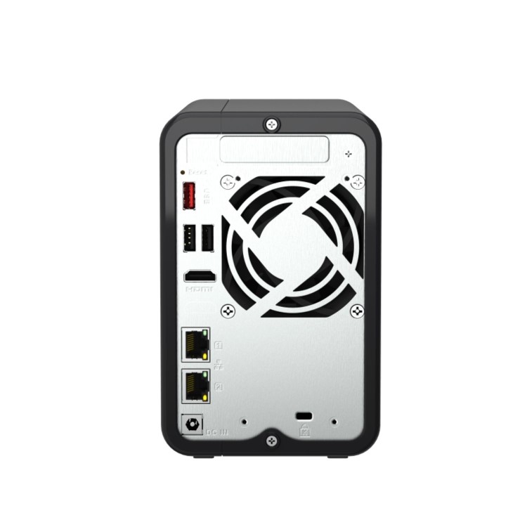 QNAP TS-264 8GB RAM with 20TB Installed Storage 2 Bay SATA Desktop NAS