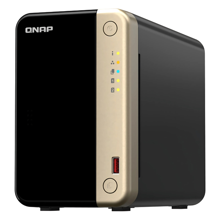 QNAP TS-264 8GB RAM 2 Bay SATA Desktop NAS