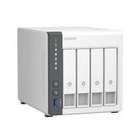 QNAP TS-433 4GB RAM with 24TB Installed Storage 4 Bay SATA Desktop NAS