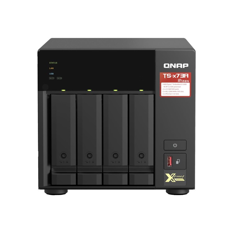QNAP TS-473A-8G 4 Bay Desktop NAS